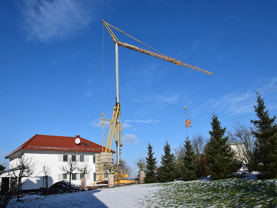 Renovierungsarbeiten am Pfarrhaus der Katholischen Kirchengemeinde Zierenberg